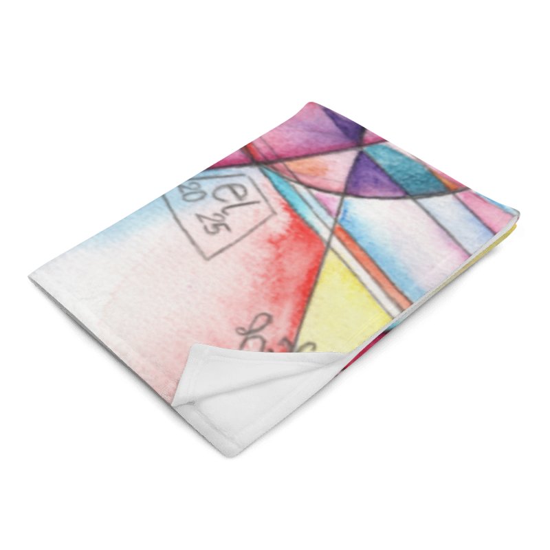 Circles to Circles #1 - Stereographic Projection Mathematical Art Blanket product image (3)