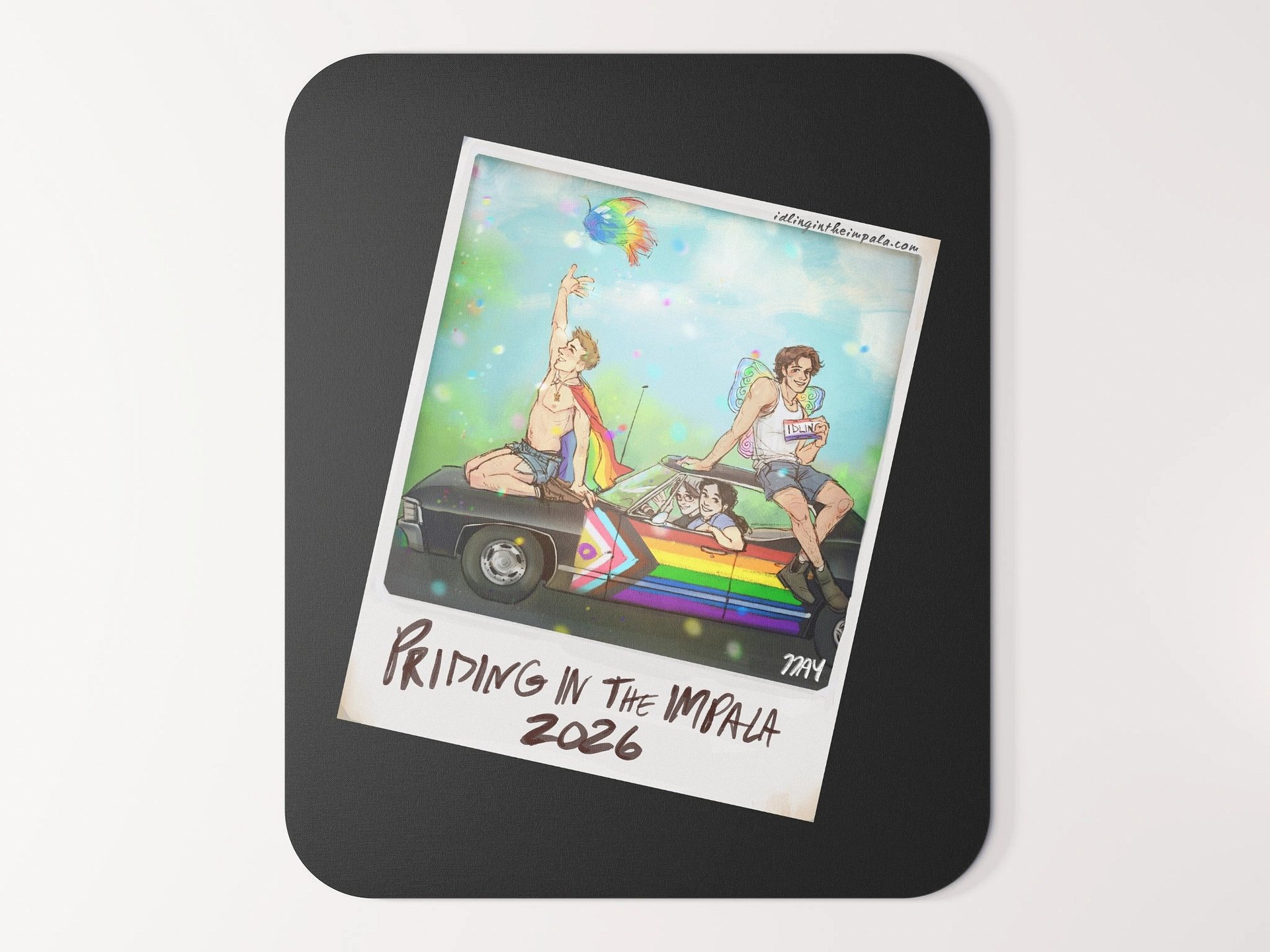 Pride 2026 - Mouse Mat (portrait) product image (6)