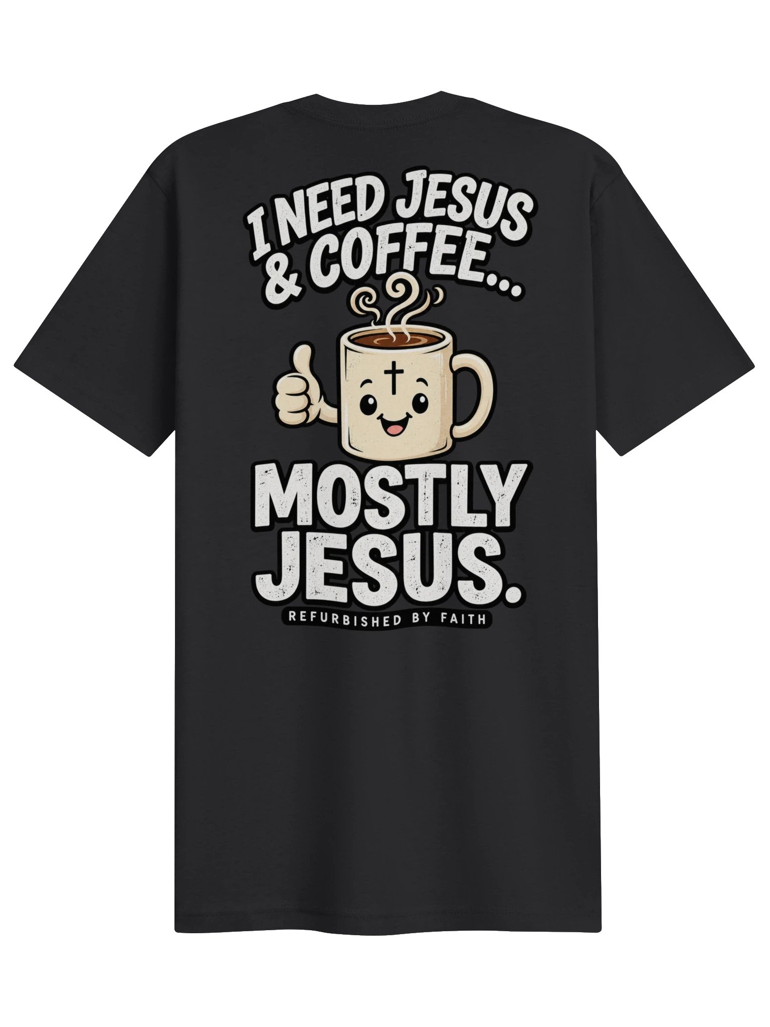 I Need Jesus & Coffee T-Shirt product image (2)