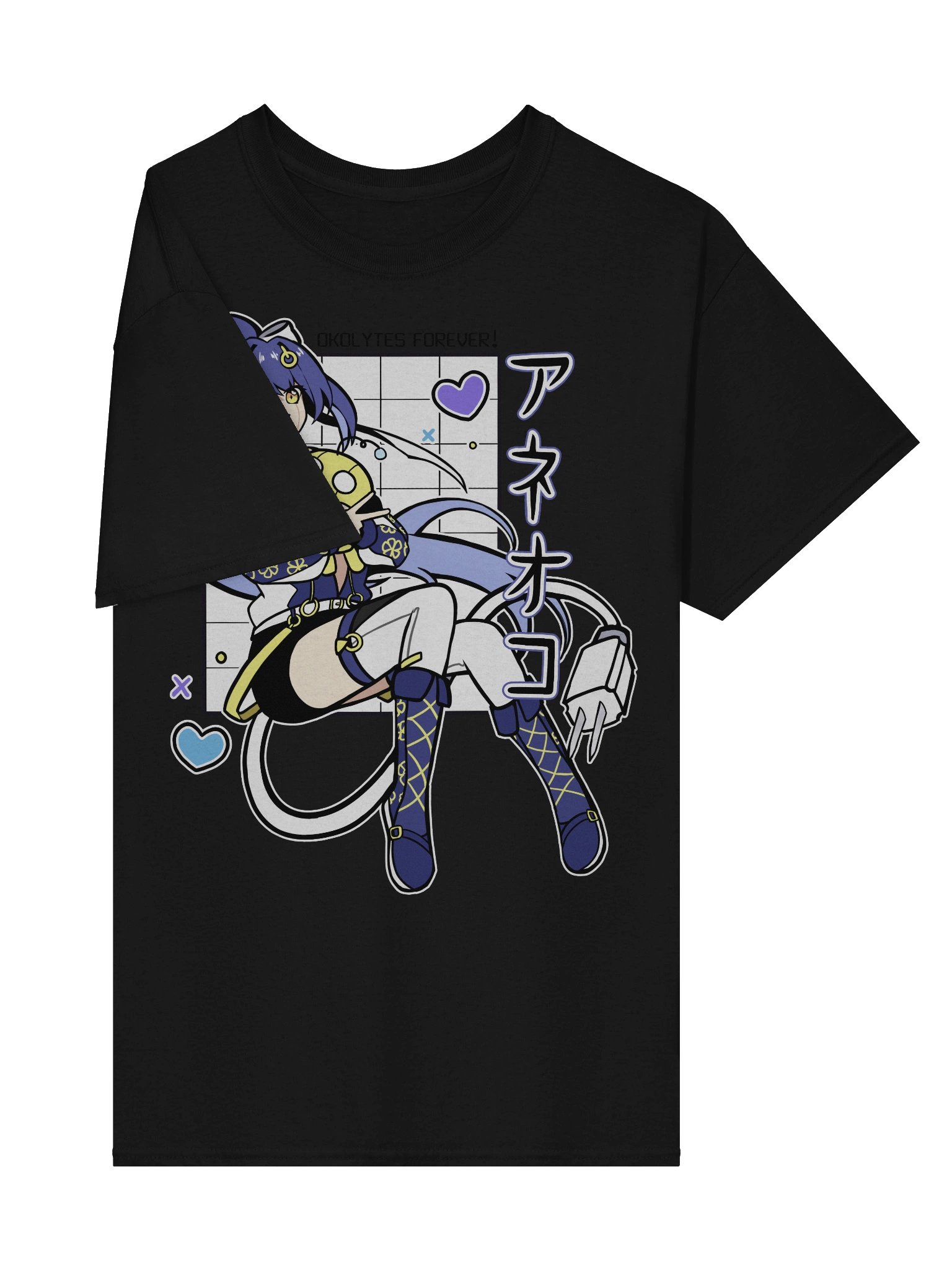 Aneoko - "Okolytes Forever" Print T-Shirt + Jersey Number 1 product image (4)