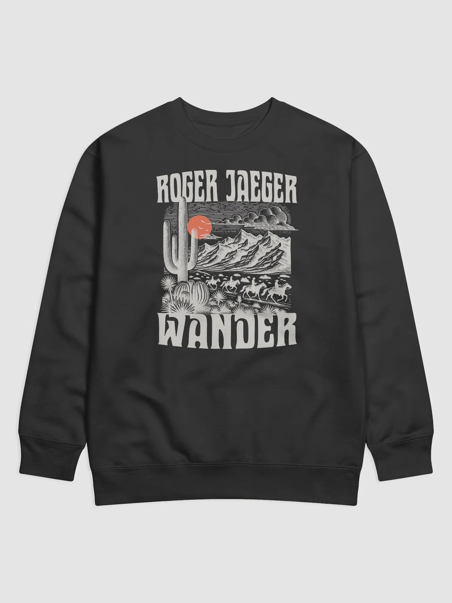 Wander - Black Sweatshirt product image (1)