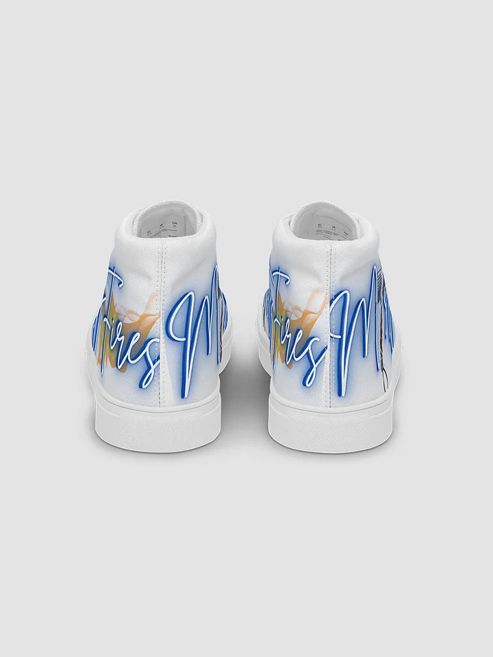 [misty-fires] Men's Hightop Canvas Shoes product image (2)