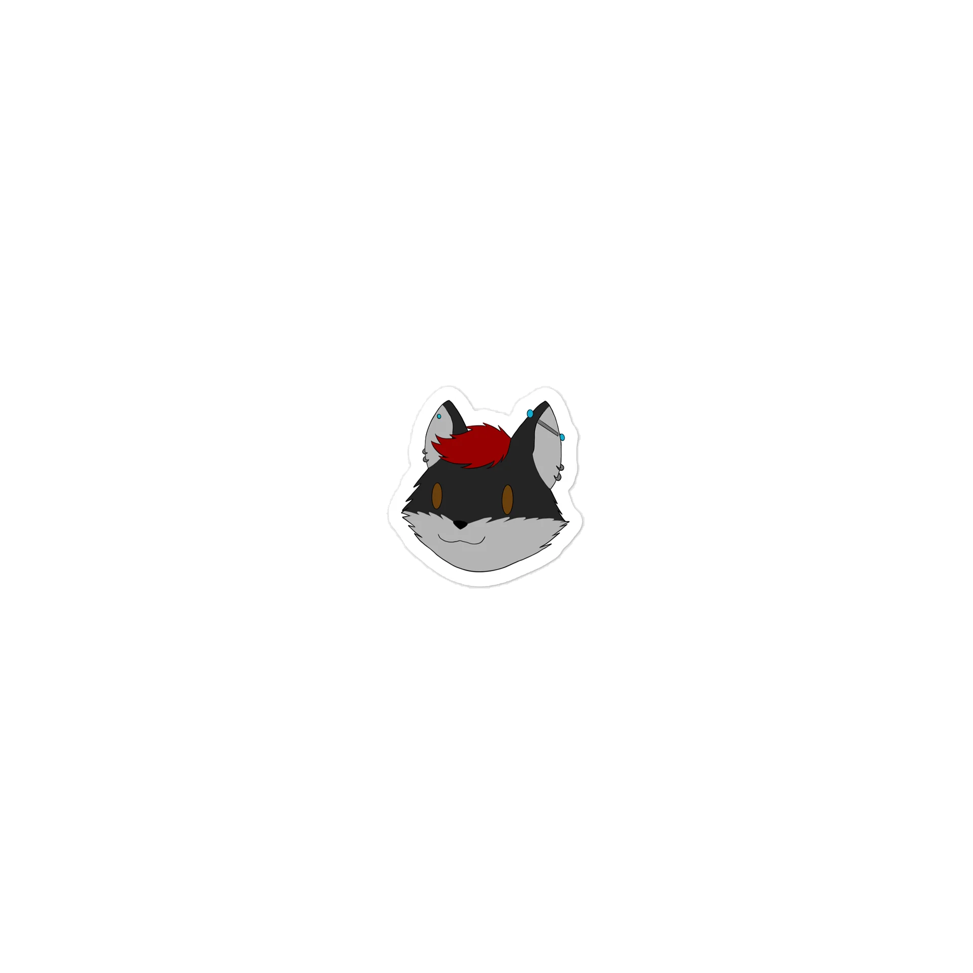Kiara Head Sticker product image (1)