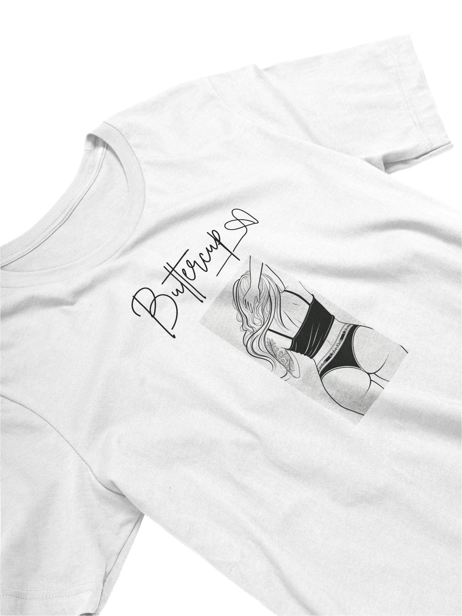 Butter tshirt contour product image (3)