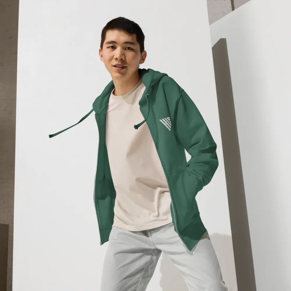 HEYIMSTEVE EMBLEM Urban Explorer Fleece Zip-Up Hoodie product image (32)