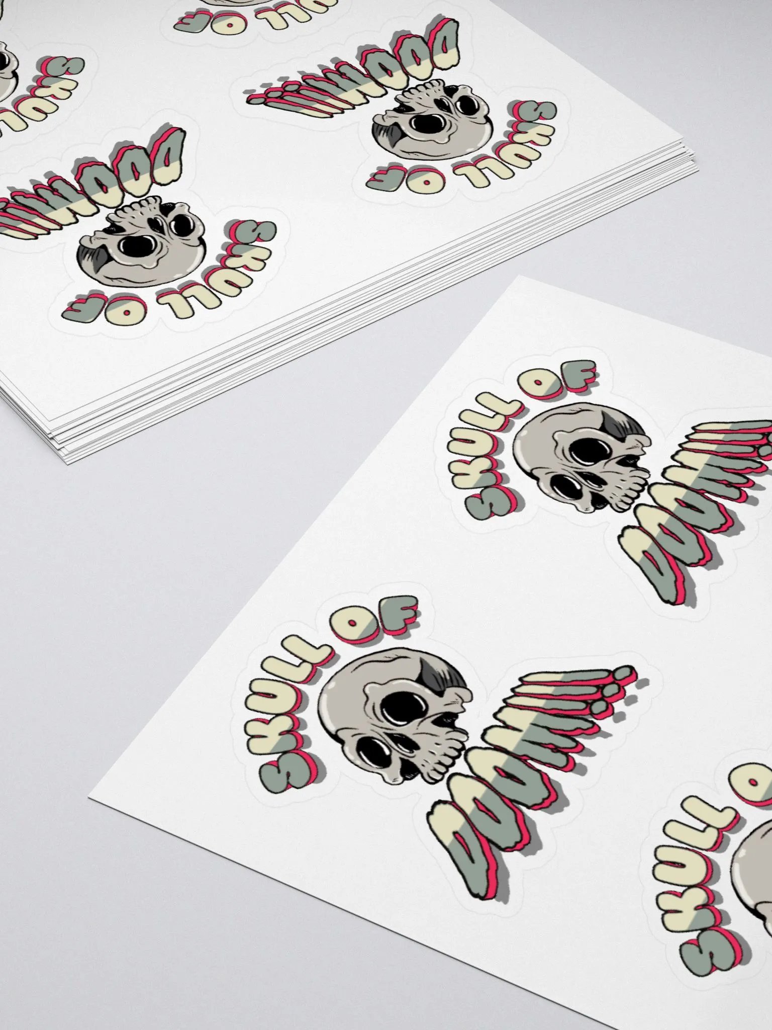 SKULL OF DOOM Sticker Sheet product image (4)