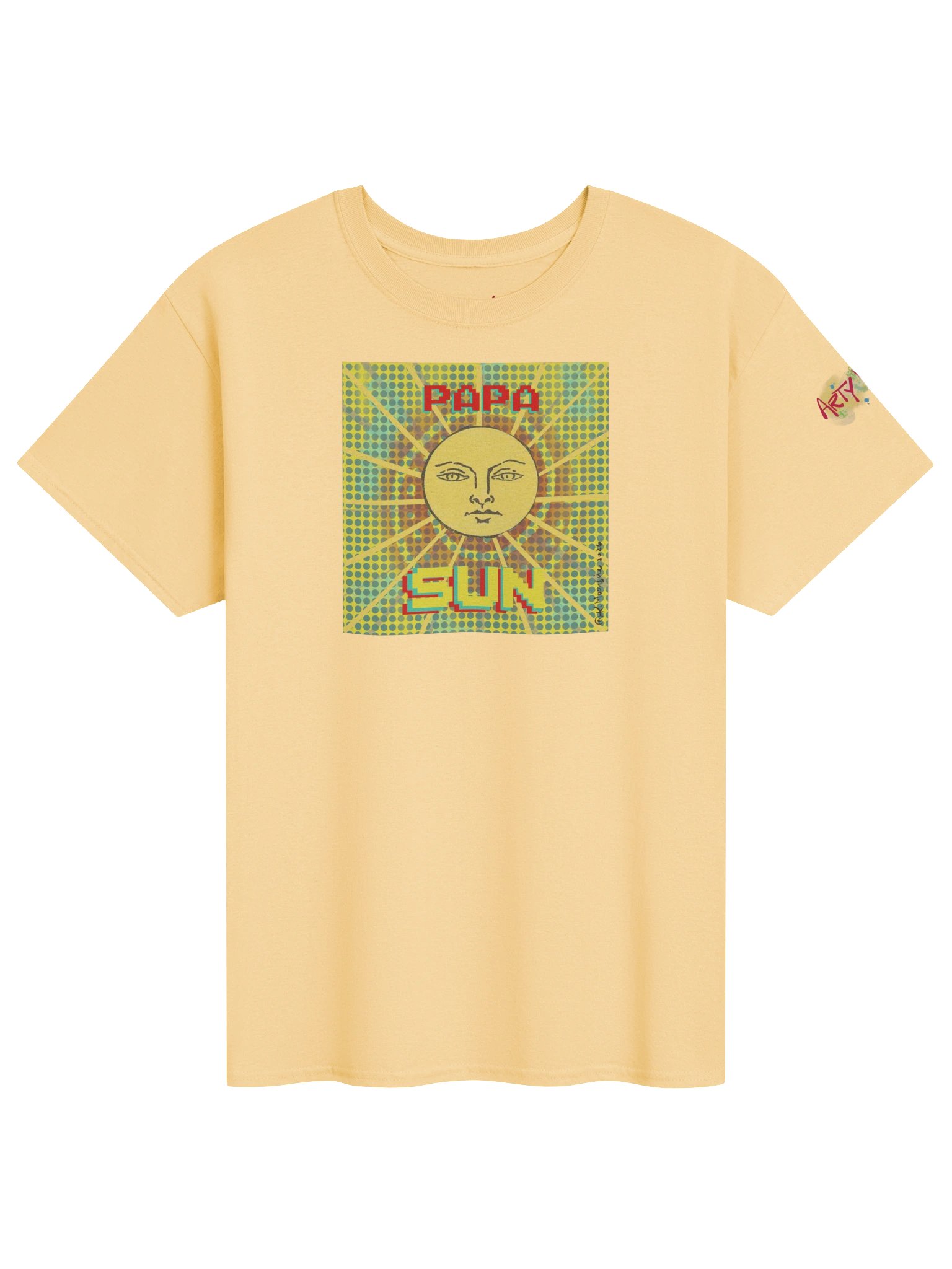 ArtyWear Tee of the Month - June '26 'Papa Sun' product image (1)