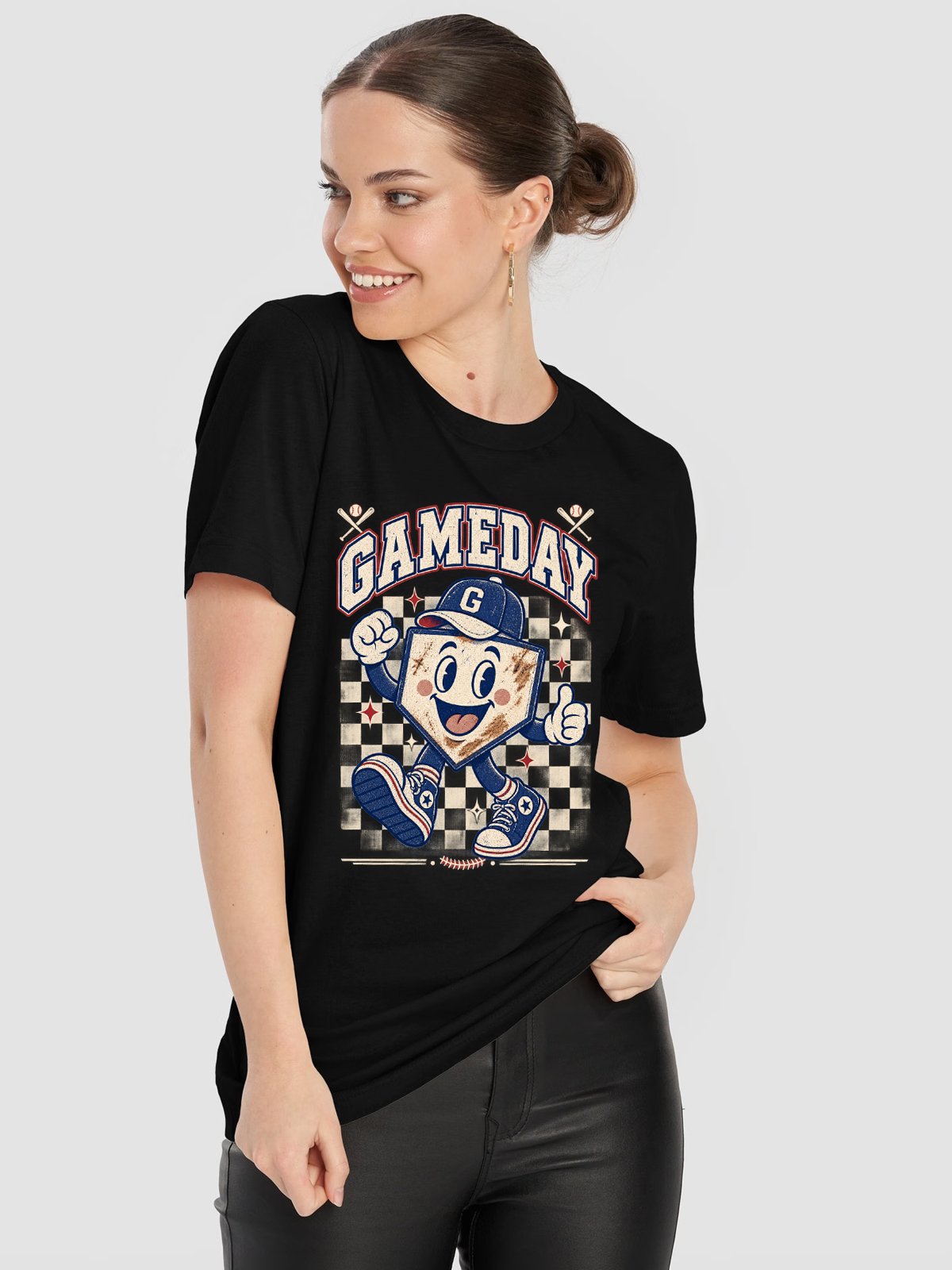 Gameday Baseball Retro Graphic Unisex T-shirt product image (3)