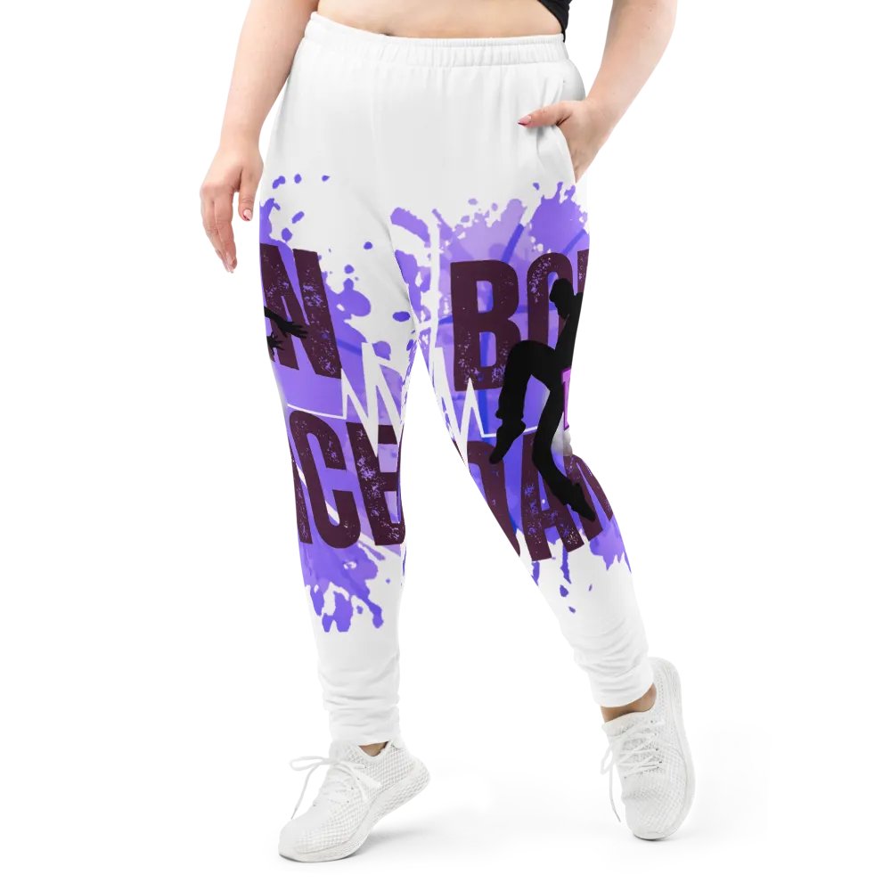 Born to Dance His Silhouette All-Over Print Joggers product image (6)