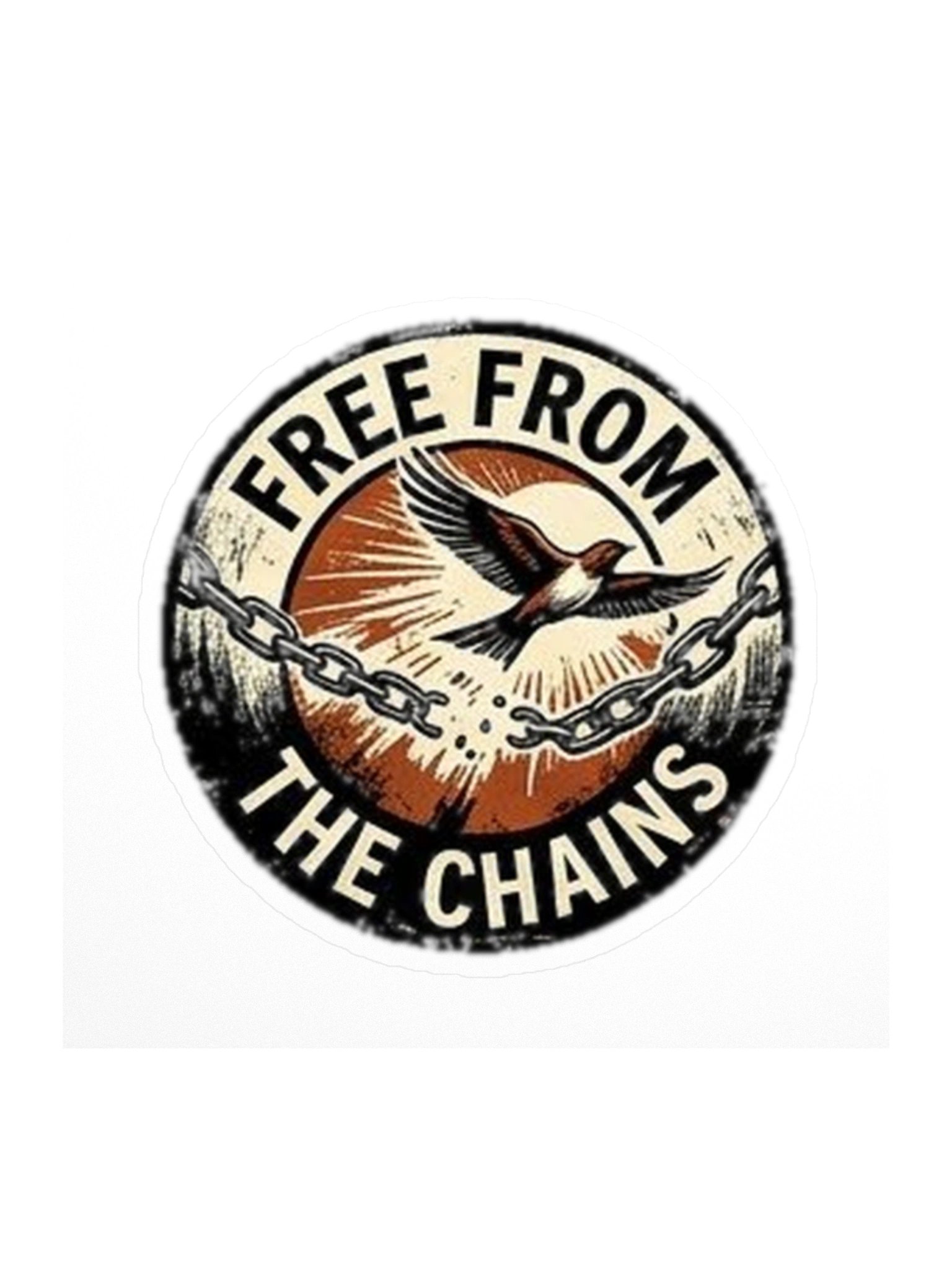 Free From The Chains Sticker product image (1)