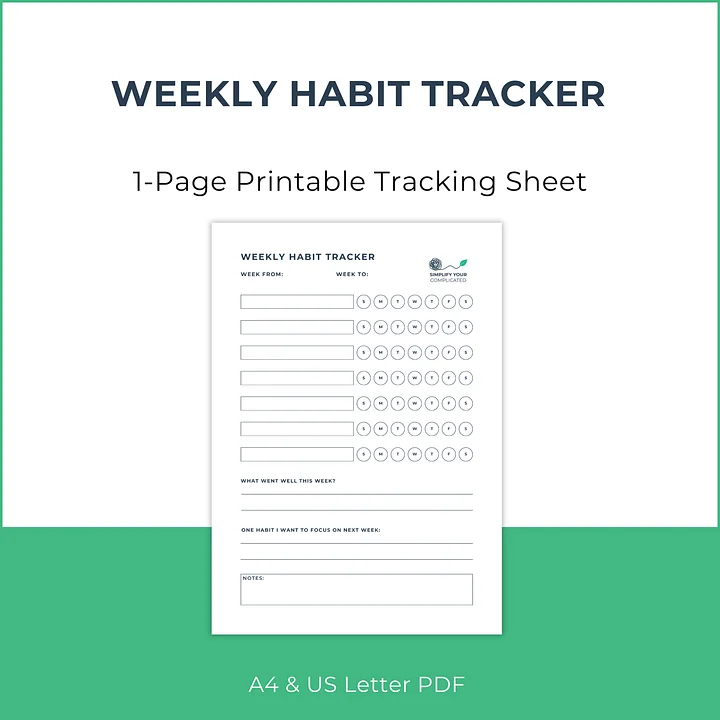 Weekly Habit Tracker product image (1)