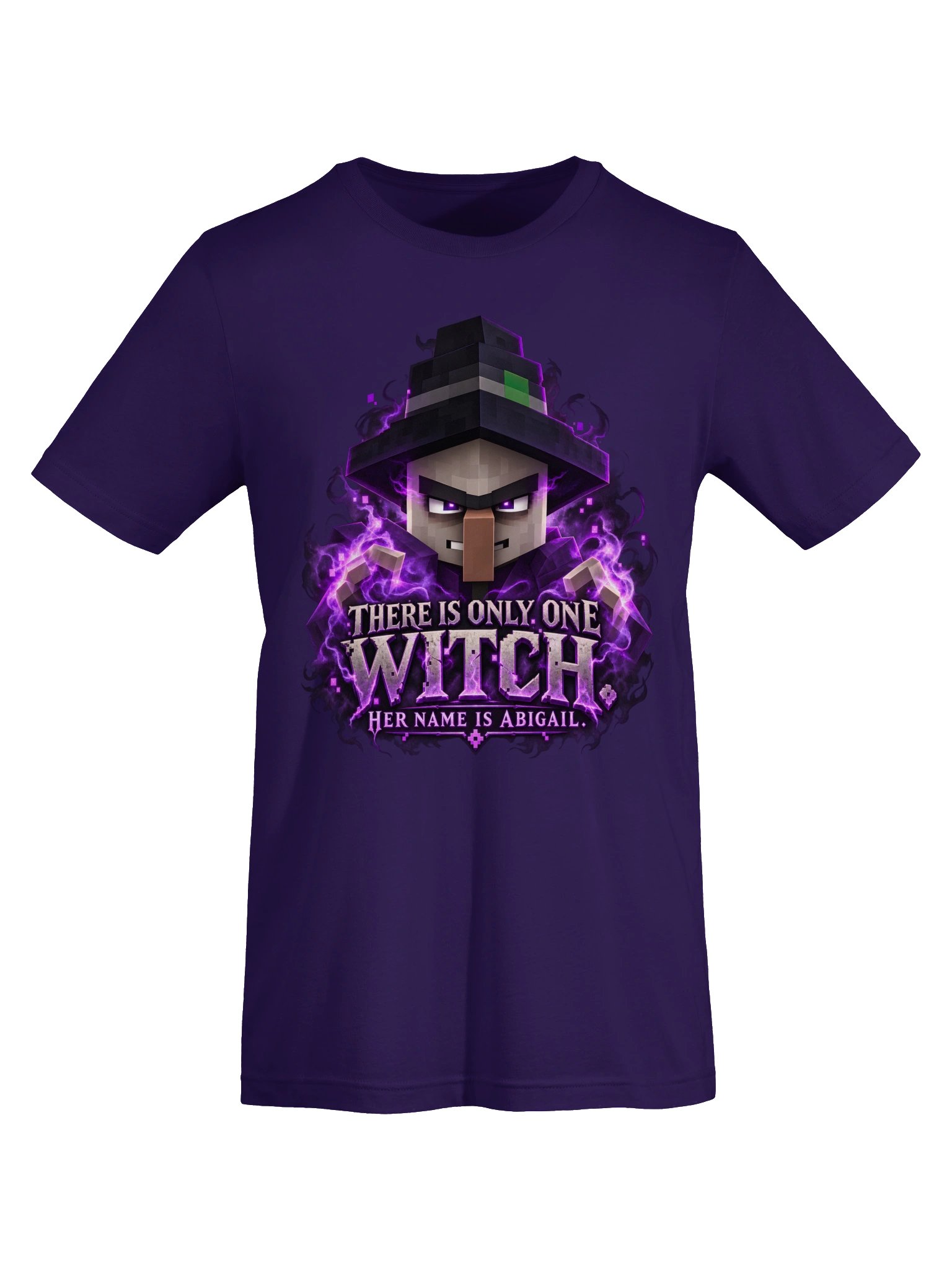 There Is Only One Witch Tee – Purple product image (8)