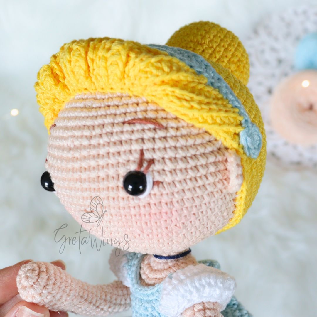 Princess Cinderella Amigurumi Pattern (Digital Download) product image (2)