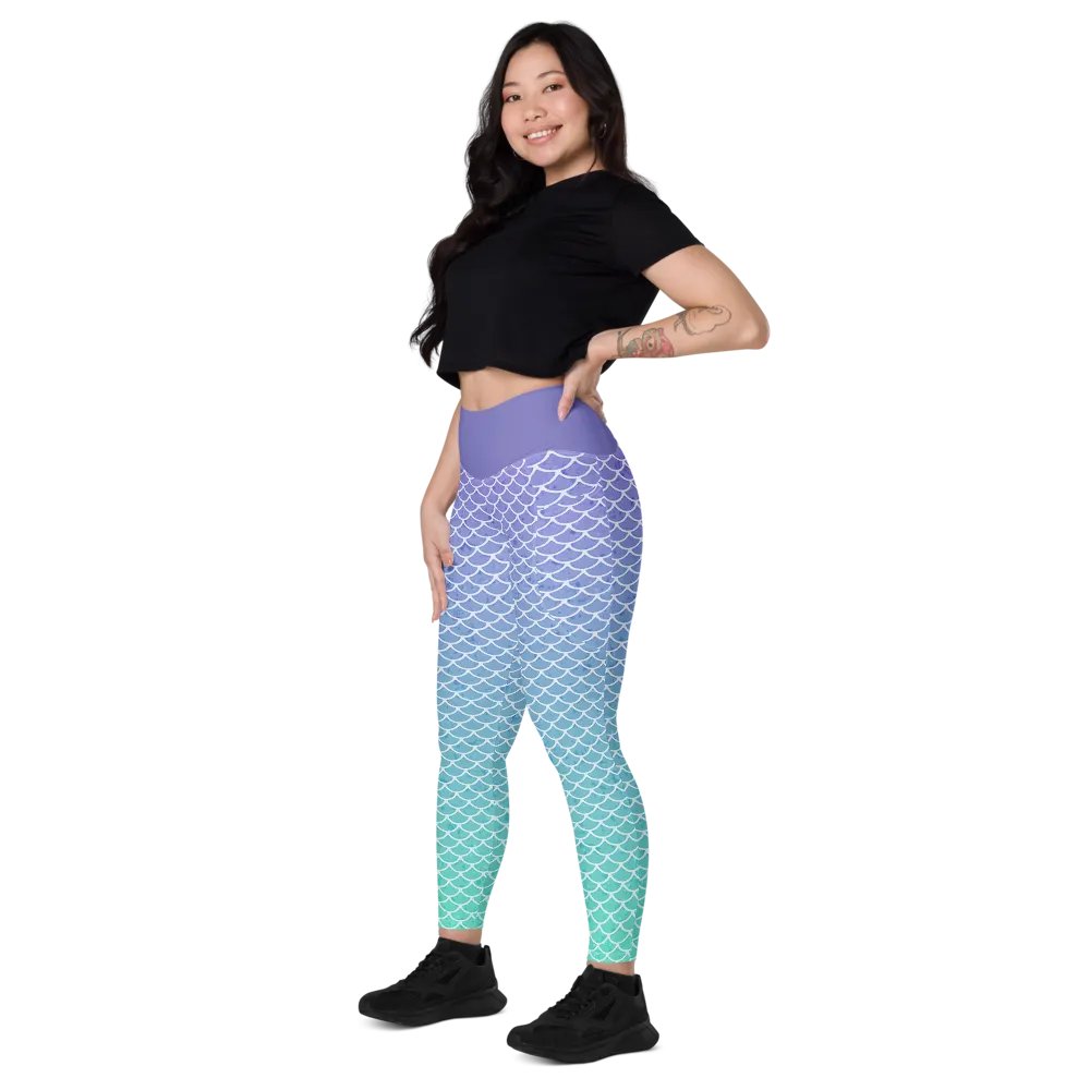 Gaming Mermaid Leggings with Pockets product image (2)