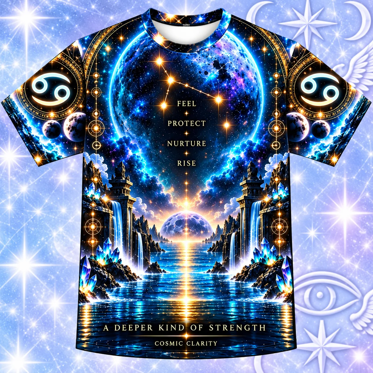 Cancer Zodiac T-shirt product image (2)