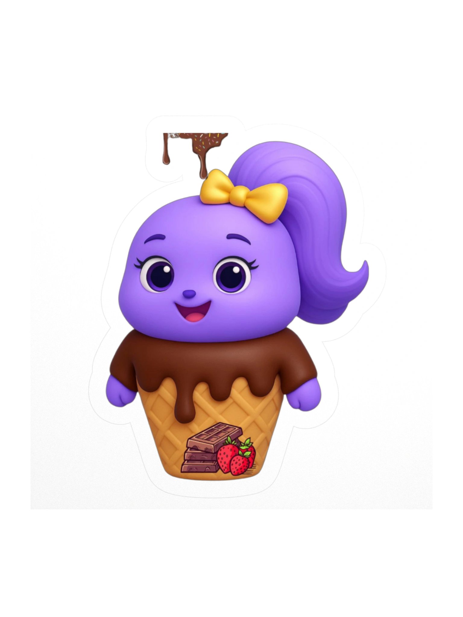 Bella ice cream Stickers product image (1)