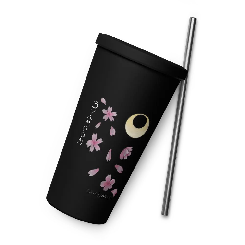 Sakura Blossom Insulated Tumbler w/ Straw product image (3)