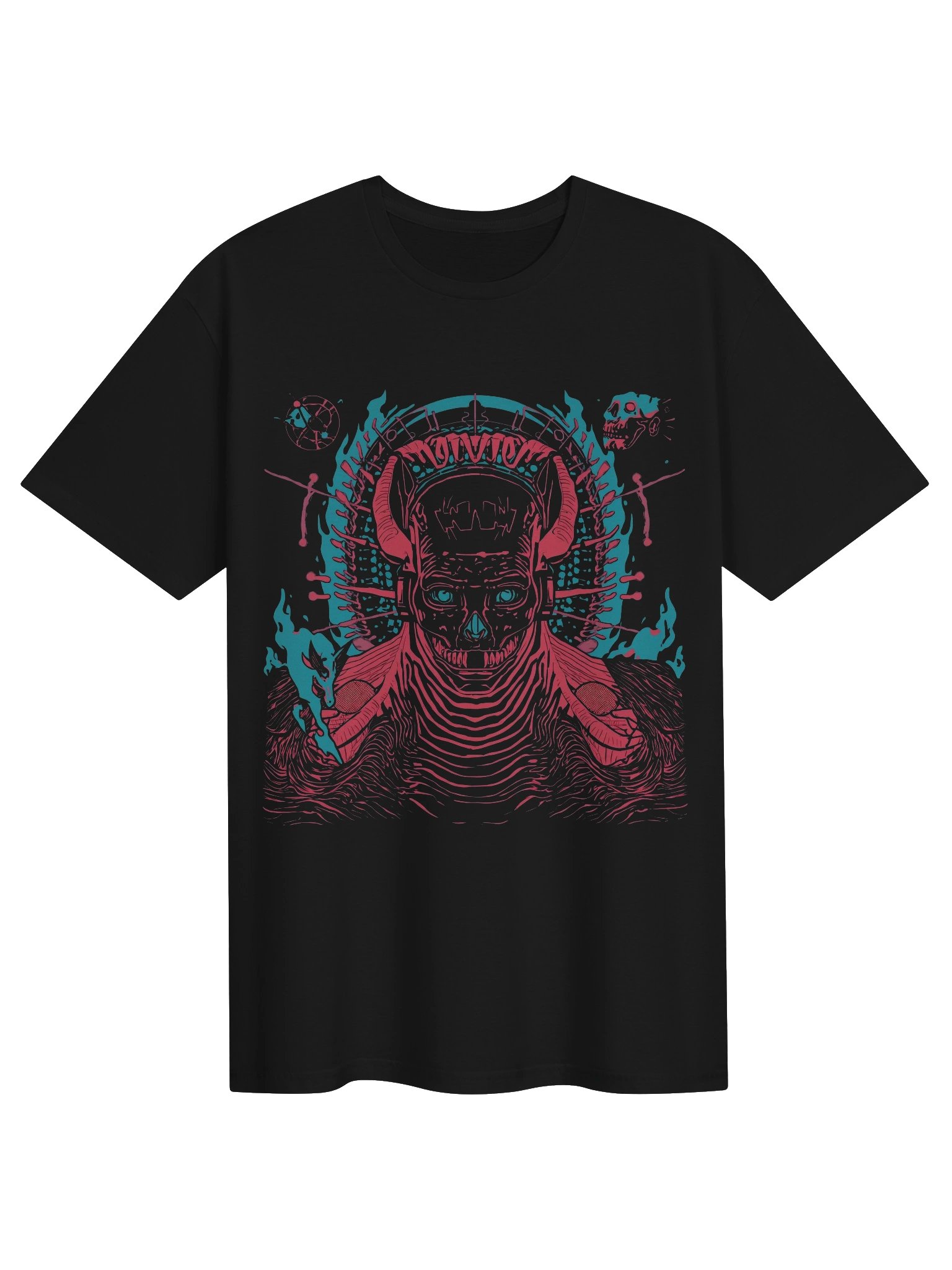 Neon Halo Demon T-Shirt product image (1)