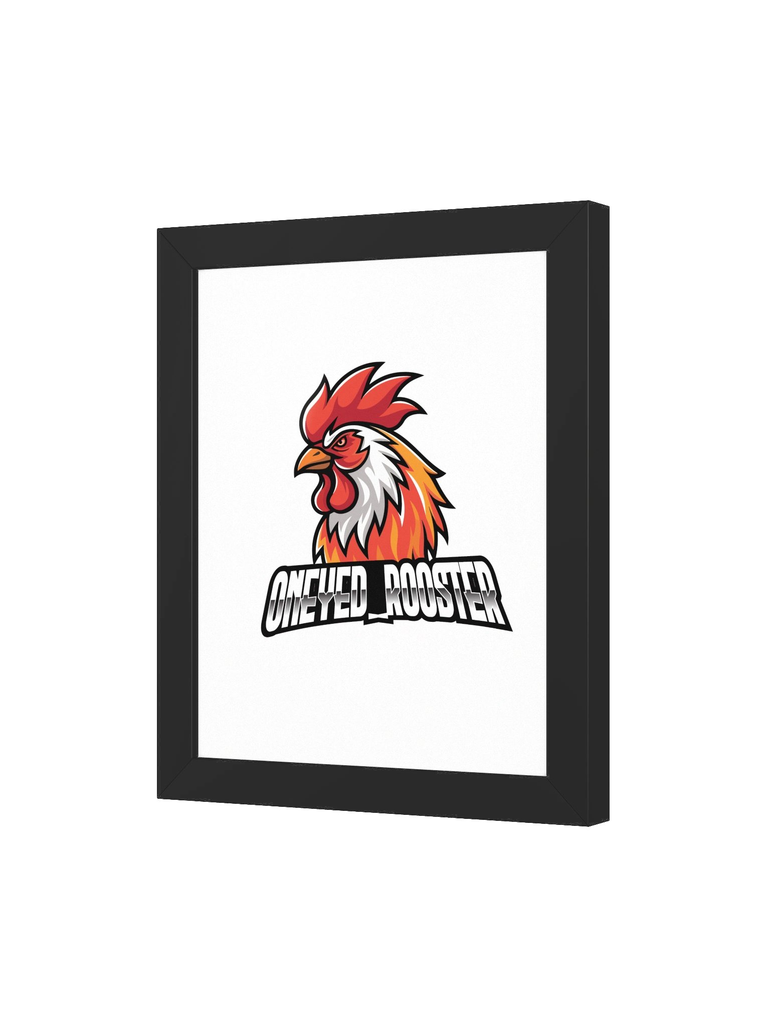 Oneyed_Rooster Logo Poster product image (3)