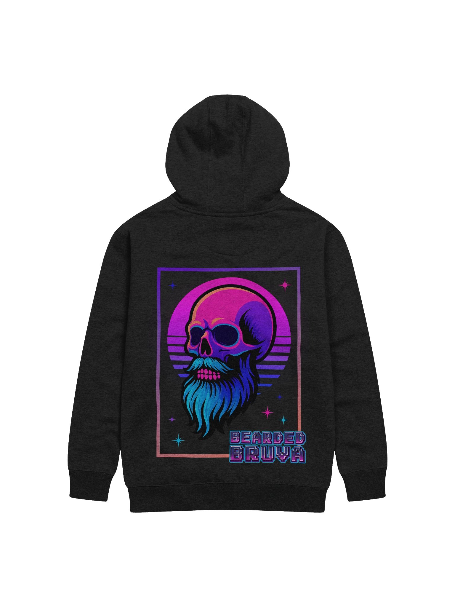 Pixelated BeardedBruva Hoodie product image (18)