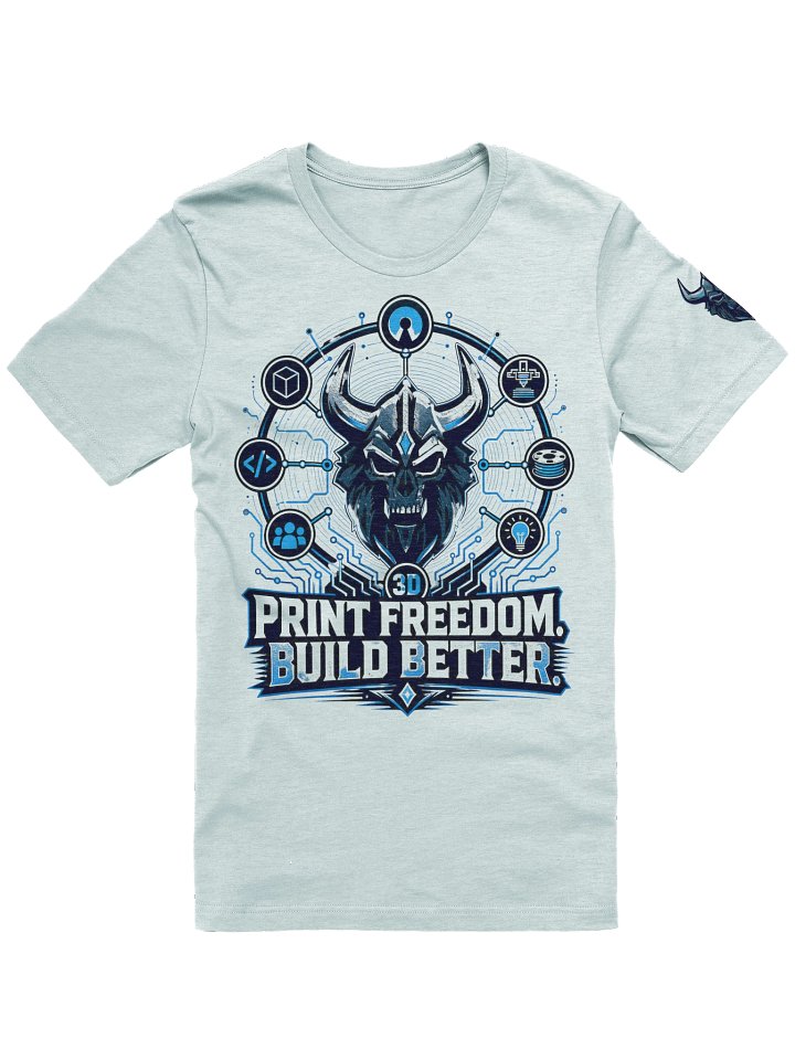 Build Better - Cyber Circuit Skull Tee product image (109)
