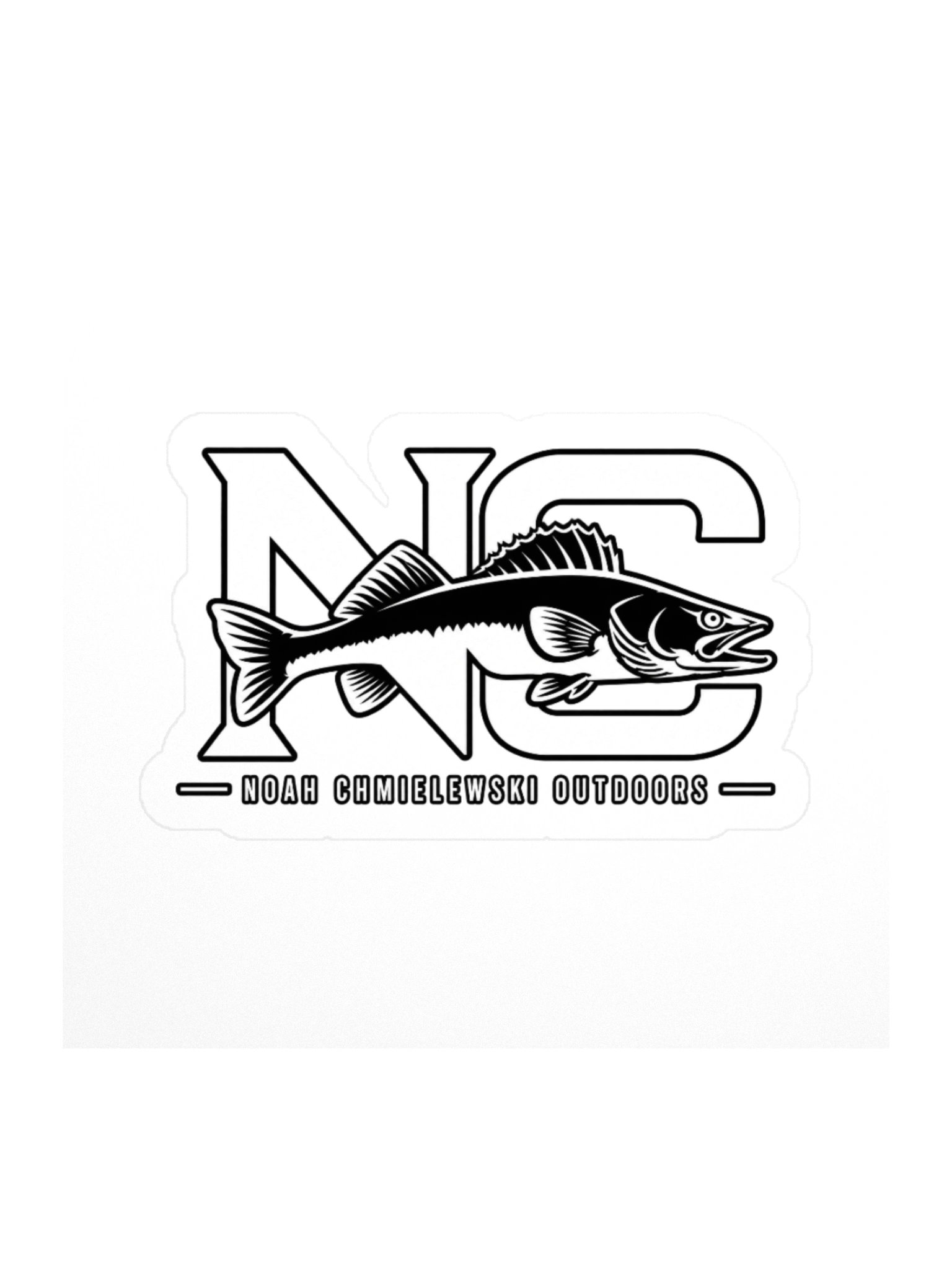 Noah Chmielewski Outdoors Logo Sticker product image (1)