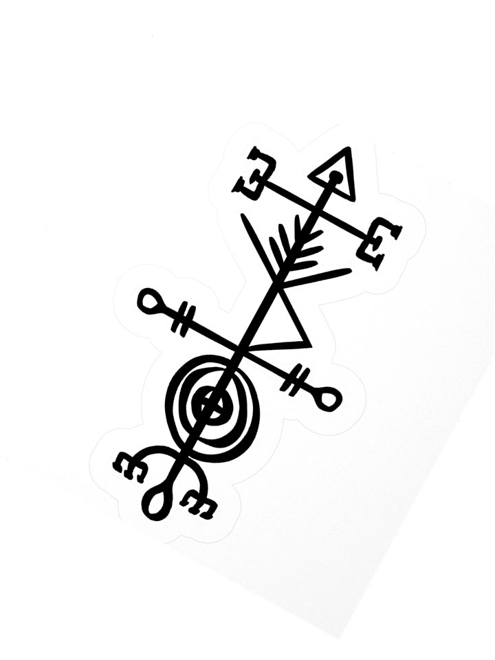 Icelandic Beauty Stave Sticker product image (2)