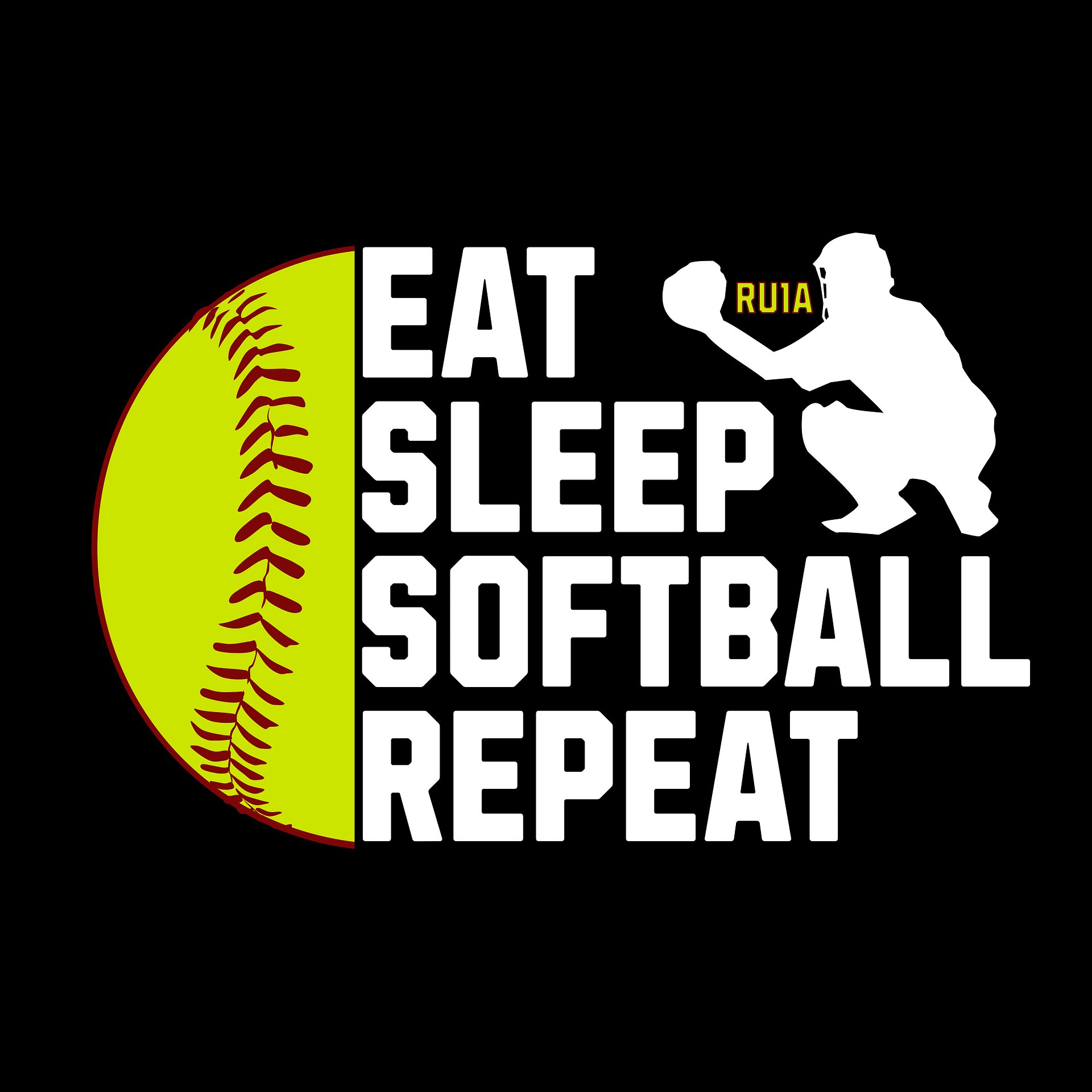 Strike Out Softball Unisex Premium Hoodie product image (5)