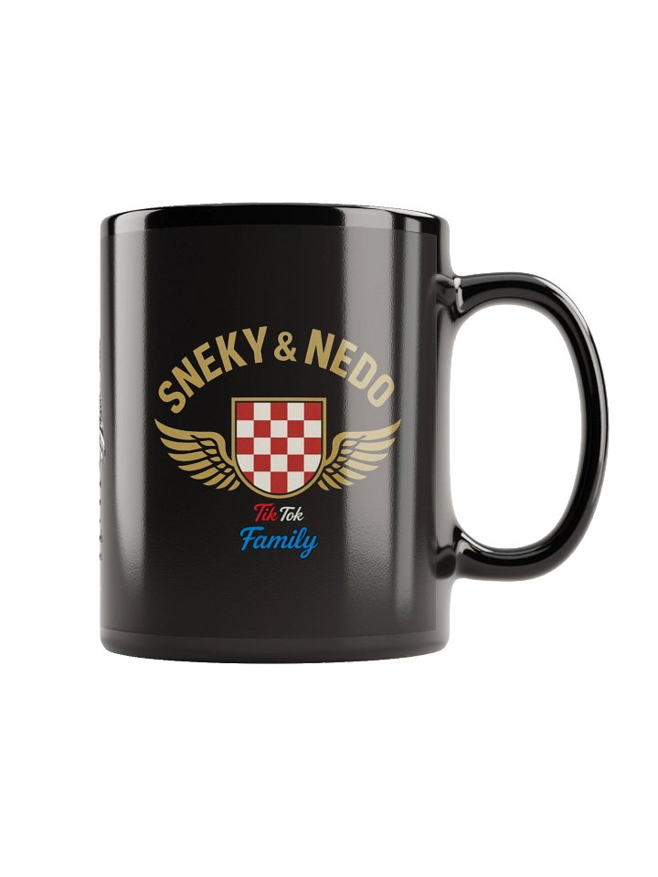 Sneky & Nedo Black Glossy Mug product image (1)