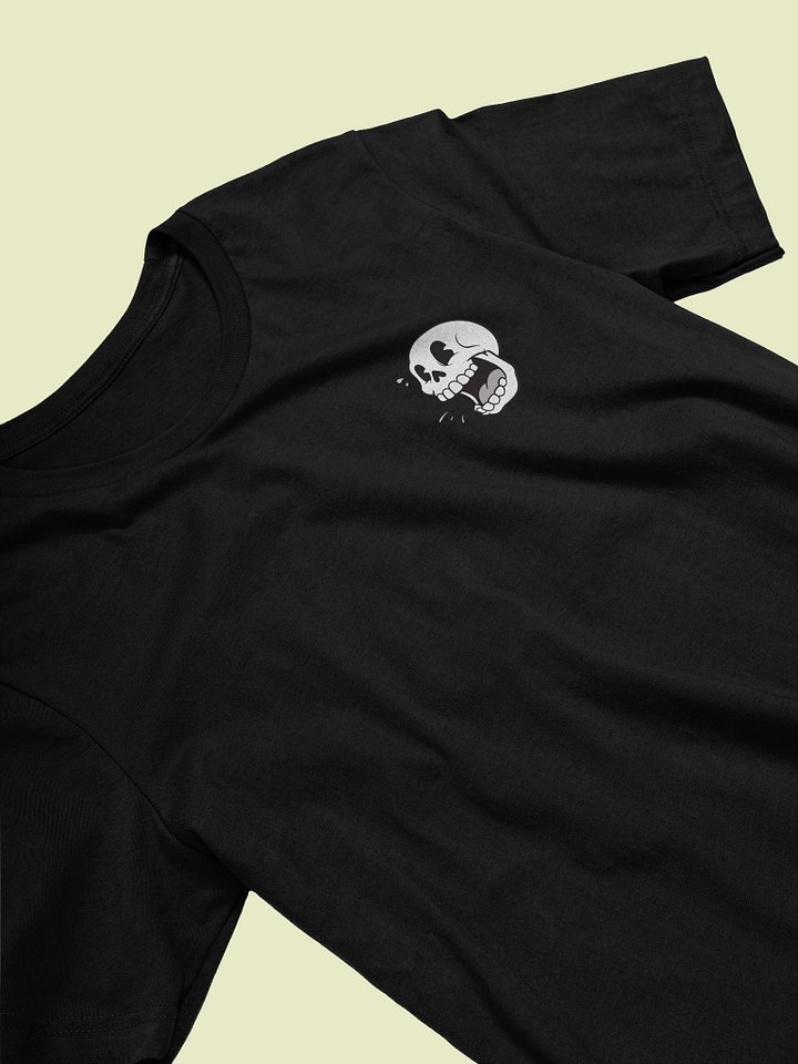 Laughing Skull Left Chest Tee product image (2)