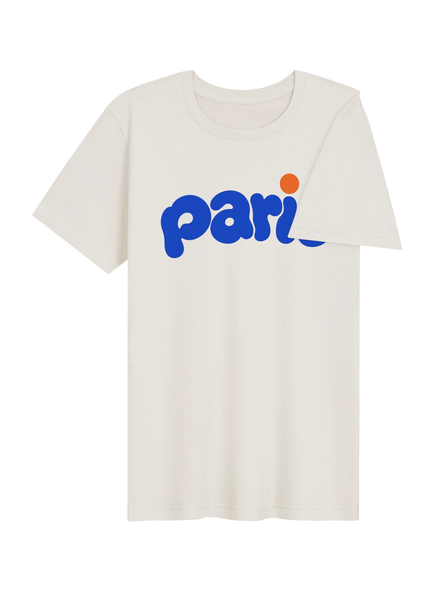 Paris Blue Lettering Tee product image (4)