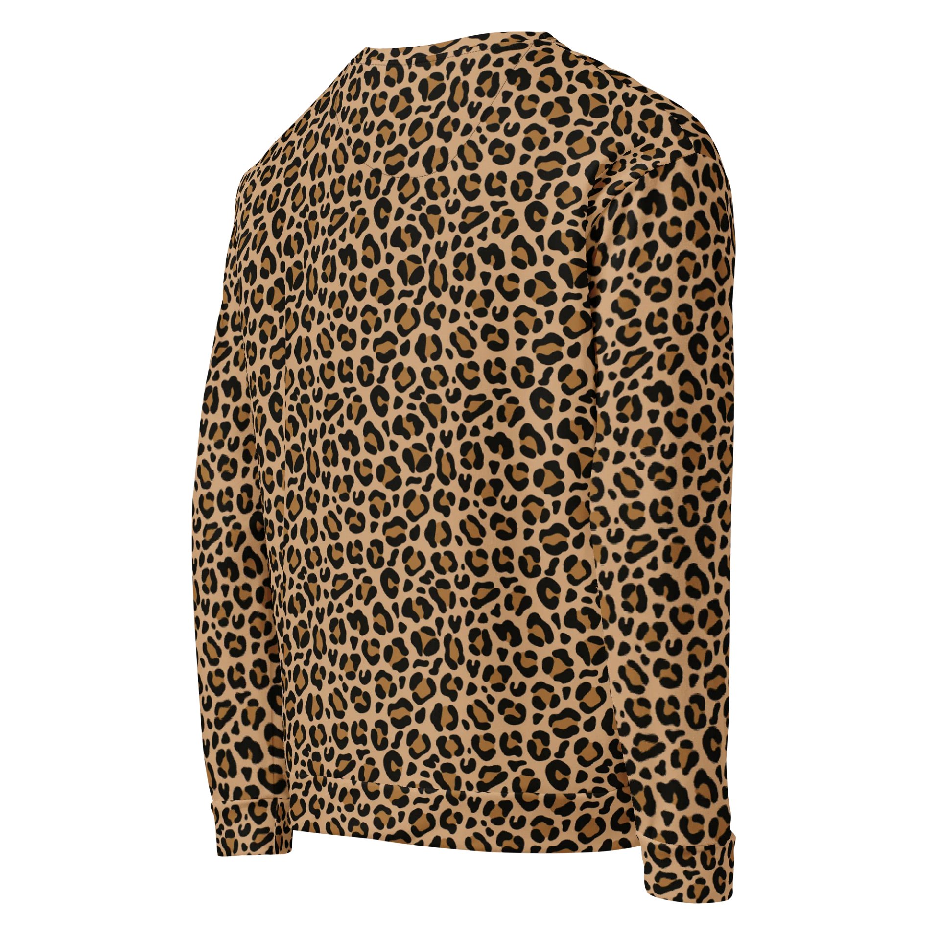 Trendy Leopard Print Sweatshirt for Eco-Friendly Casual Wear product image (5)
