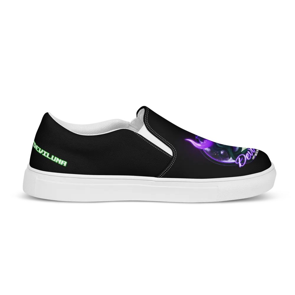 DeviLuna Black Slip-On Shoes product image (8)