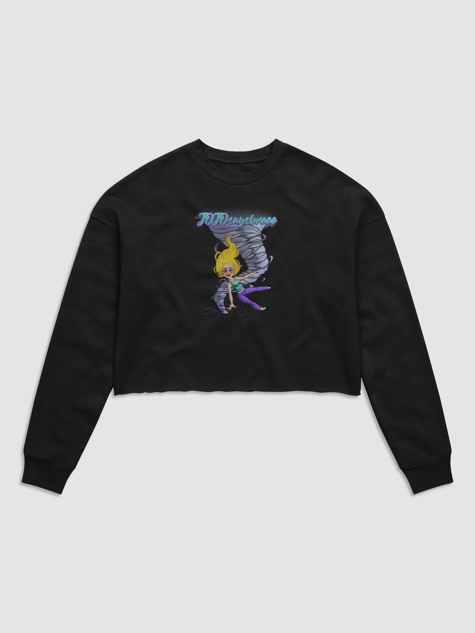 NEW! Storm Mom Crop Sweatshirt product image (1)