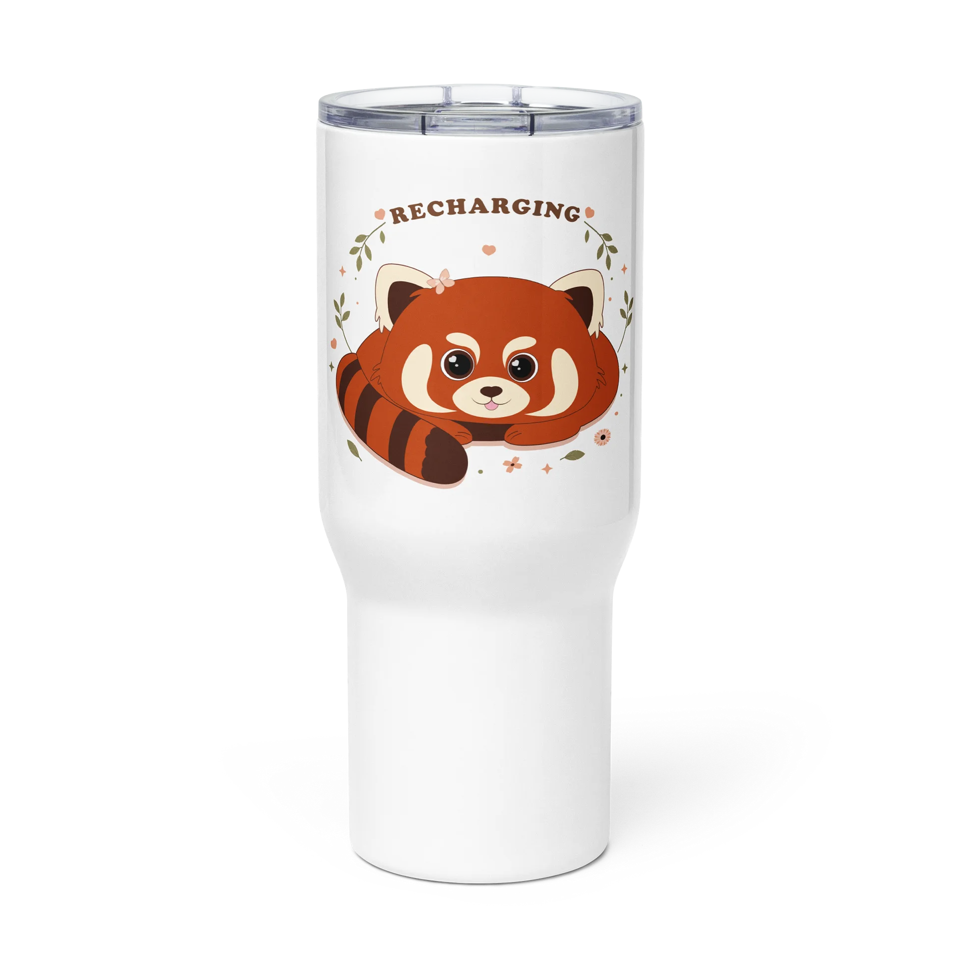 Recharging Red Panda Travel Mug product image (1)