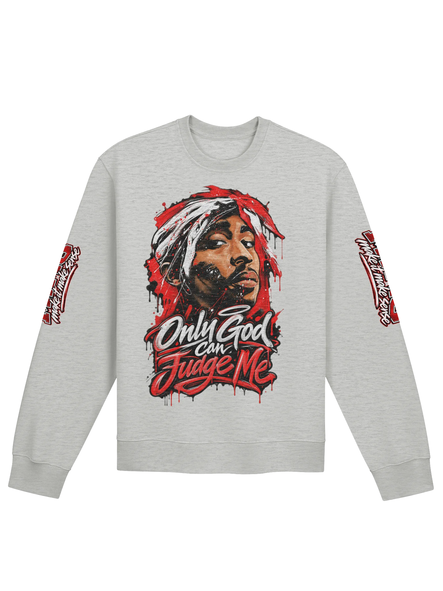 Only God Can Judge Me Oversized Sweatshirt product image (2)