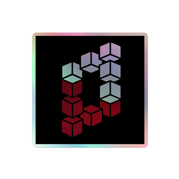 Reactokey Logo Holographic Sticker #1 product image (2)