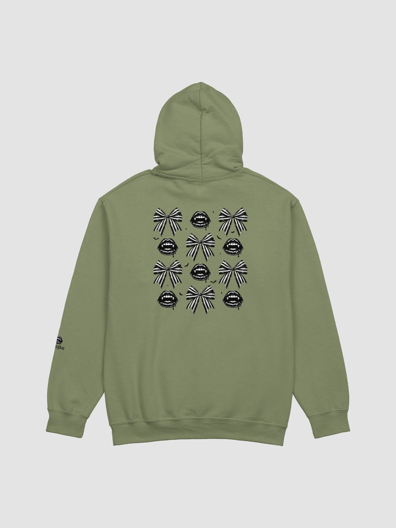 goth coquette hoodie product image (18)