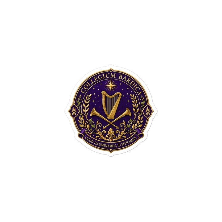 Collegium Bardica Die-Cut Sticker product image (2)