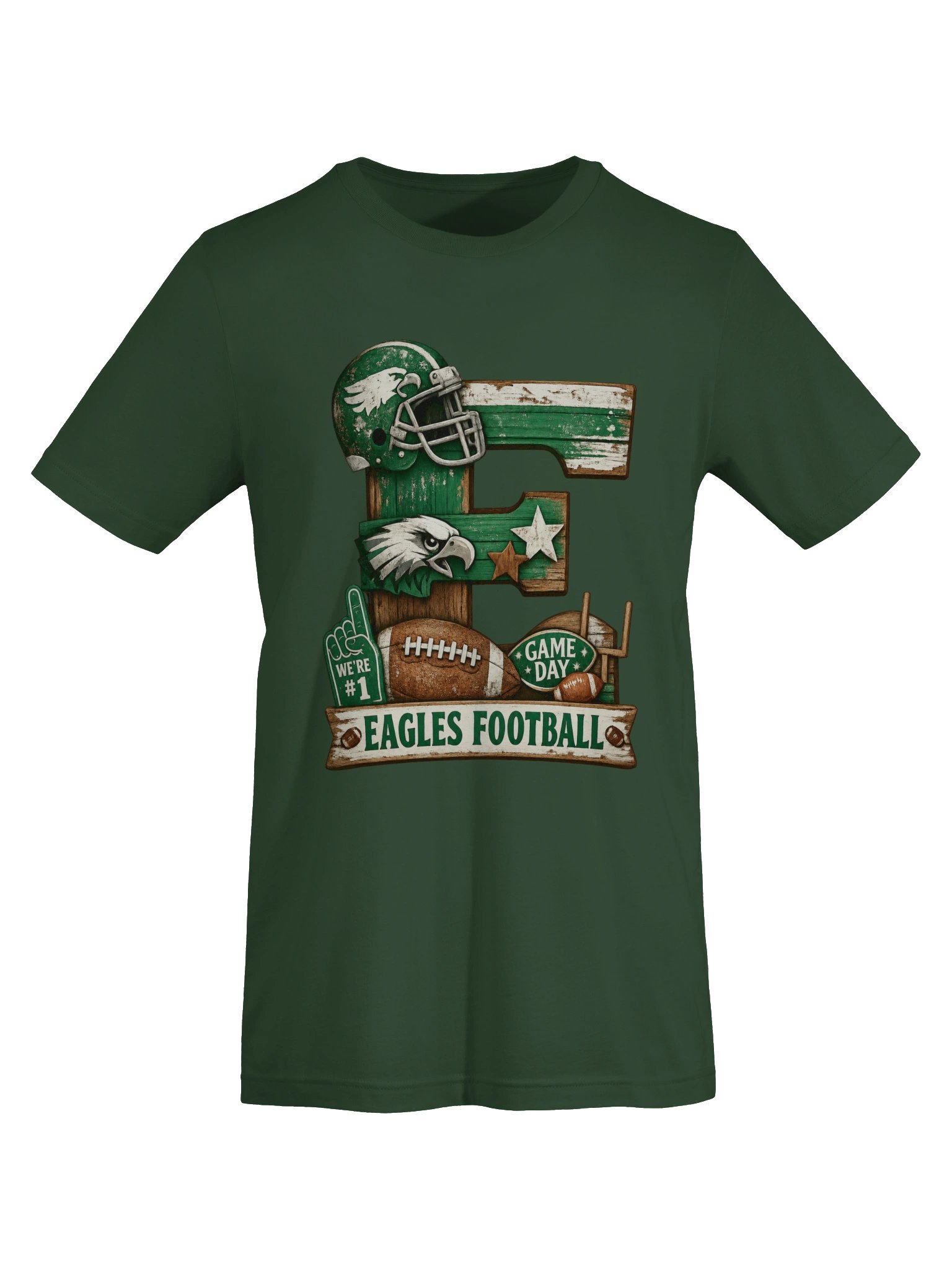 Eagles Football Tshirt product image (18)