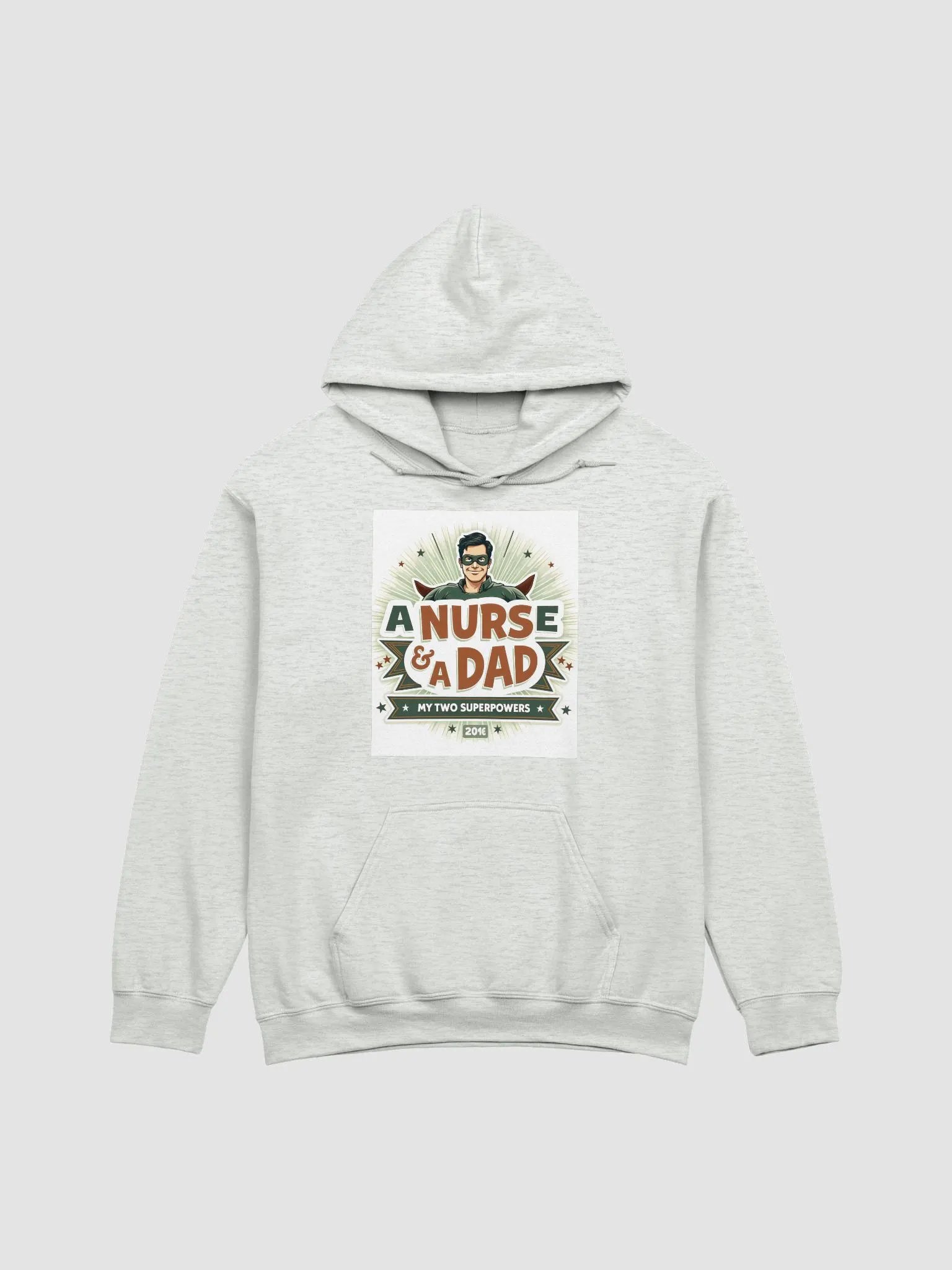 Superhero Nurse & Dad Classic Hoodie product image (3)