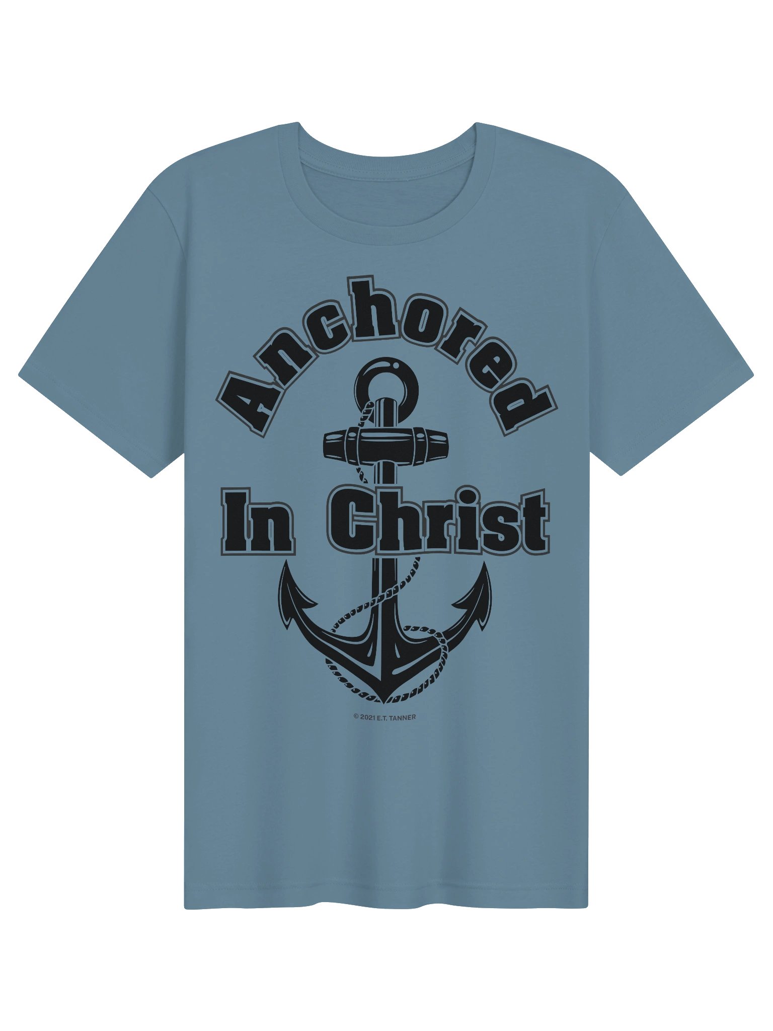 Anchored In Christ Blk, T-Shirt product image (1)