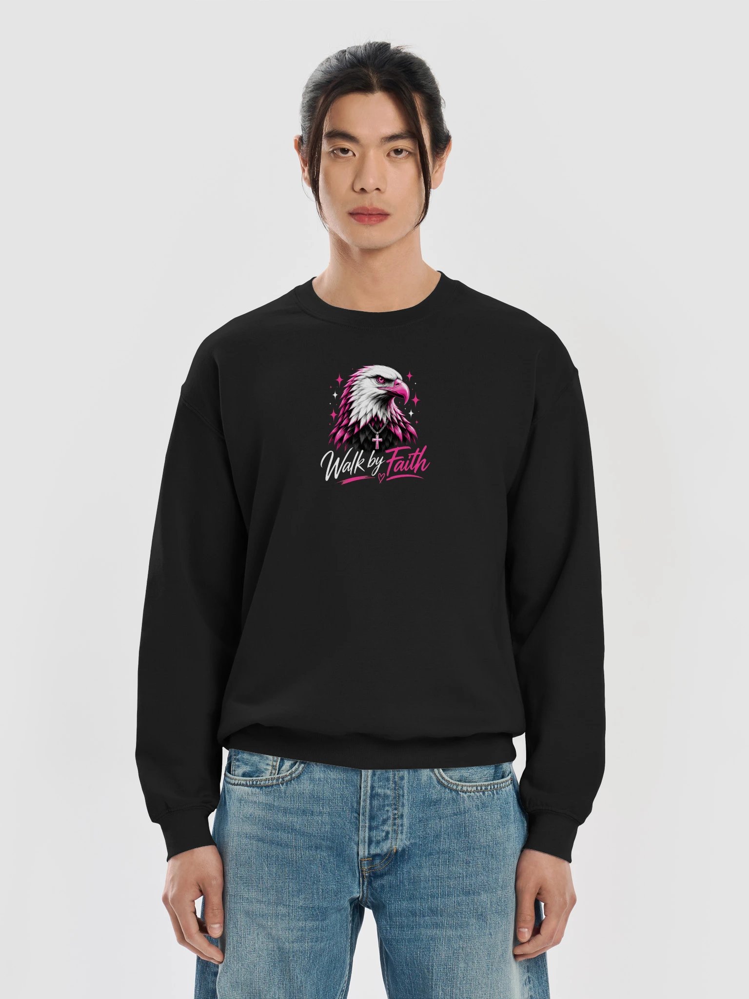 Walk by Faith Eagle Crewneck product image (5)