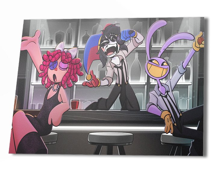Singing At The Bar Poster product image (2)