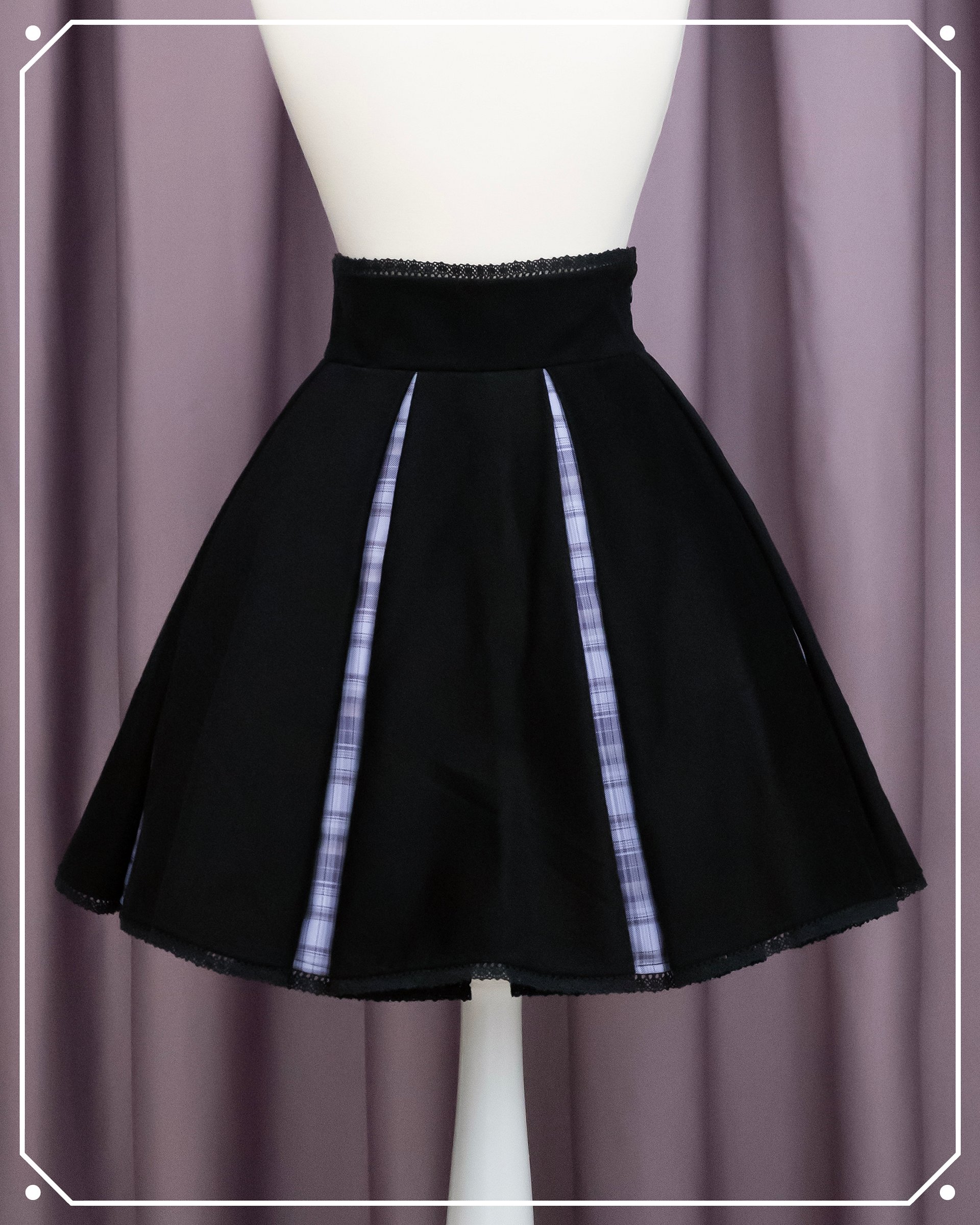 Magical Girls Academy High Waist Pleated Skirt product image (3)