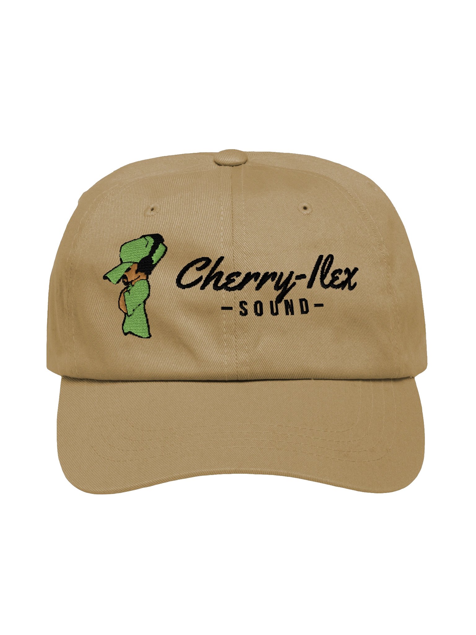 Cherry-Ilex Sound Dad Hat – Light product image (1)