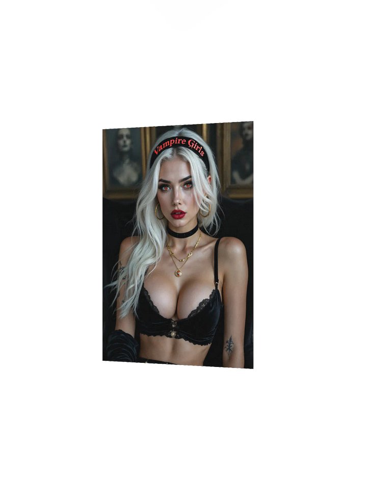 Golden Allure: Vampire Girls Headband Mini Poster product image (2)