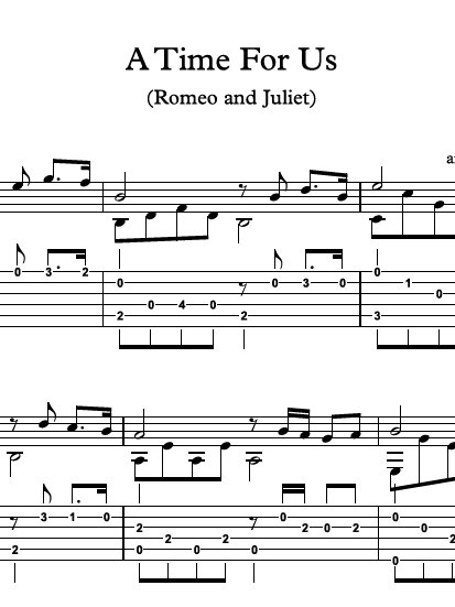 A Time for Us (Romeo & Juliet) product image (2)