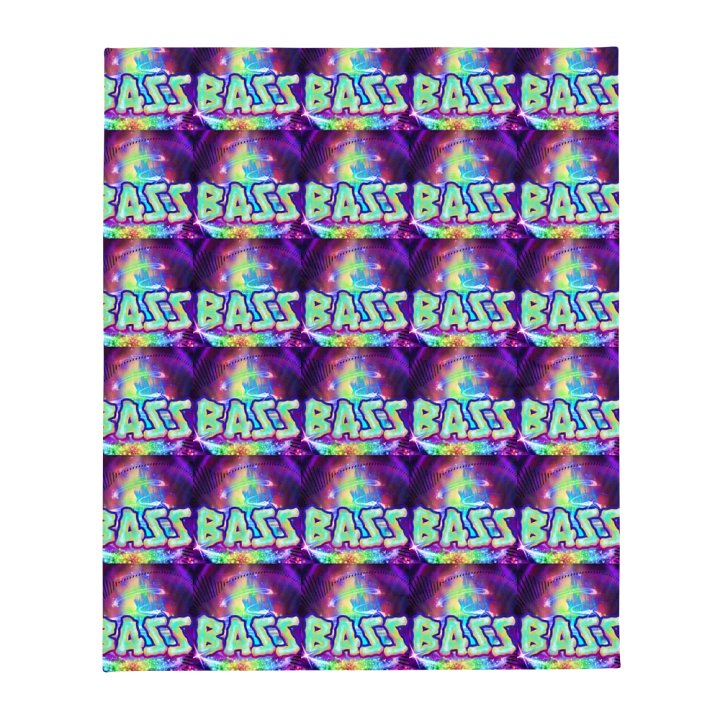 Hyper Bass Throw Blanket product image (1)