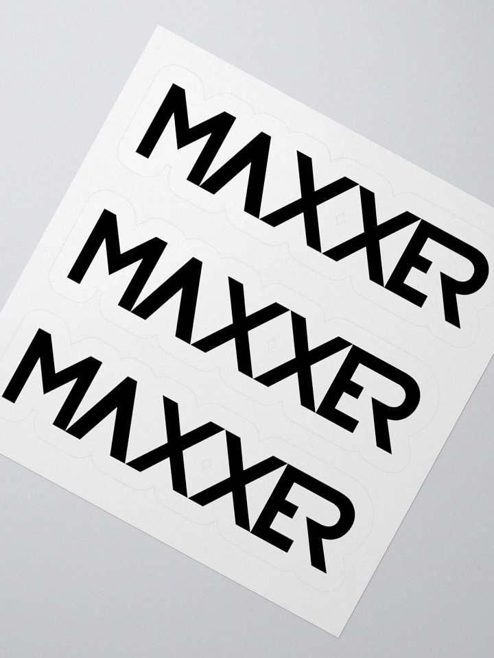 Maxxer Stickers | Set of 3 product image (6)